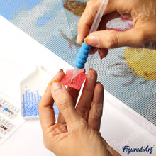 Cargar imagen en el visor de la galería, Diamond Painting - Póster de viaje Edimburgo 40x50cm con bastidor montado