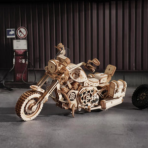 Puzzle 3D Moto de tipo cruiser