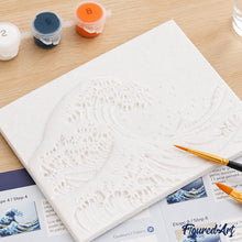 Cargar imagen en el visor de la galería, Kit de pintura en relieve - El pequeño soñador en la noche estrellada