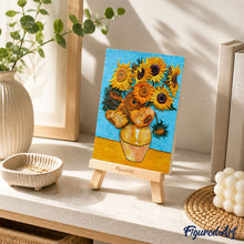 Cargar imagen en el visor de la galería, Kit de pintura en relieve - Los girasoles, Van Gogh