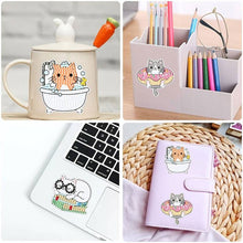 Cargar imagen en el visor de la galería, Diamond Painting 5D 13 Pegatinas Gatos