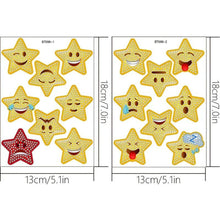 Cargar imagen en el visor de la galería, Diamond Painting 5D 16 Pegatinas Estrellas Emoji