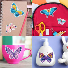Cargar imagen en el visor de la galería, Diamond Painting 5D 23 Pegatinas Mariposas