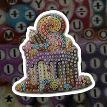 Cargar imagen en el visor de la galería, Colgante Diamond Painting 5D Pastel