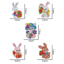 Cargar imagen en el visor de la galería, Colgante Diamond Painting 5D Conejo de Pascua Conjunto 1