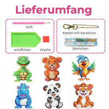 Cargar imagen en el visor de la galería, Colgantes Animales Diamond Painting 6 Piezas