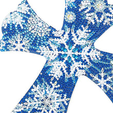 Cargar imagen en el visor de la galería, Colgante Decorativo Diamond Painting Cruz Estrella