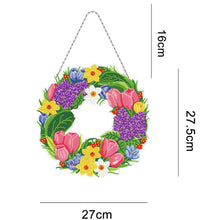 Cargar imagen en el visor de la galería, Corona Diamond Painting Reverso Tulipanes