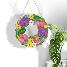 Cargar imagen en el visor de la galería, Corona Diamond Painting Reverso Tulipanes