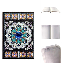 Cargar imagen en el visor de la galería, Cuaderno Diamond Painting Diamante Azul