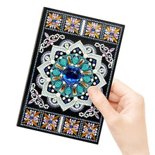 Cargar imagen en el visor de la galería, Cuaderno Diamond Painting Diamante Azul