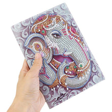 Cargar imagen en el visor de la galería, Cuaderno Diamond Painting 5D Elefante Dios Ganesha