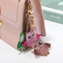 Cargar imagen en el visor de la galería, Llavero Diamond Painting 5D - Búhos 5 Piezas