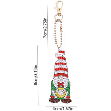 Cargar imagen en el visor de la galería, Llavero Diamond Painting 5D Elfos Rojos 10 Piezas
