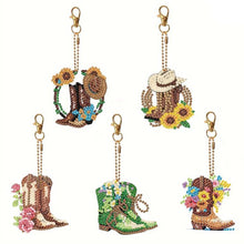 Cargar imagen en el visor de la galería, Colgante Diamond Painting Bota Conjunto de 5 piezas