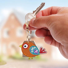 Cargar imagen en el visor de la galería, Llavero Diamond Painting 5D Pájaros 5 Piezas