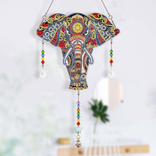 Cargar imagen en el visor de la galería, Colgador de Puerta Diamond Painting 5D Elefante