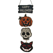 Cargar imagen en el visor de la galería, Colgante de Puerta Diamond Painting 5D Halloween
