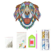 Cargar imagen en el visor de la galería, Colgante de Coche Diamond Painting Perro