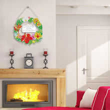 Cargar imagen en el visor de la galería, Colgante de Puerta Diamond Painting 5D con Corona con LED y Colgante