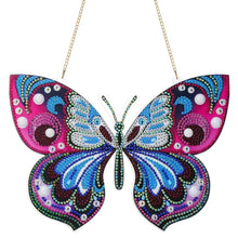 Cargar imagen en el visor de la galería, Colgador de Puerta Diamond Painting 5D con Mariposa