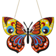 Cargar imagen en el visor de la galería, Colgante de Puerta Diamond Painting 5D - Mariposa