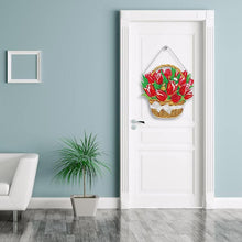 Cargar imagen en el visor de la galería, Colgante de Puerta Diamond Painting 5D Tulipanes con LED y Colgante