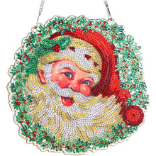 Cargar imagen en el visor de la galería, Colgador de Puerta Diamond Painting 5D Papá Noel