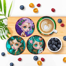 Cargar imagen en el visor de la galería, Posavasos Diamond Painting 5D Elfos