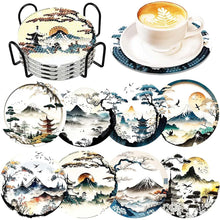 Cargar imagen en el visor de la galería, Posavasos Diamond Painting 5D Paisaje
