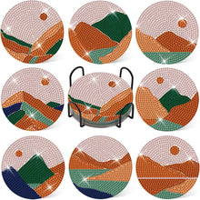 Cargar imagen en el visor de la galería, Posavasos Diamond Painting 5D con Paisaje