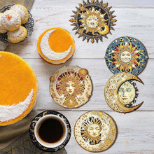 Cargar imagen en el visor de la galería, Posavasos Diamond Painting 5D con Luna