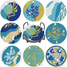 Cargar imagen en el visor de la galería, Posavasos Diamond Painting 5D con Plantas