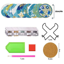 Cargar imagen en el visor de la galería, Posavasos Diamond Painting 5D con Plantas