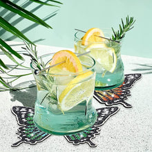 Cargar imagen en el visor de la galería, Posavasos Diamond Painting 5D Mariposas Conjunto de 10 Piezas