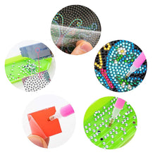 Cargar imagen en el visor de la galería, Posavasos Diamond Painting 5D Mariposas Negras