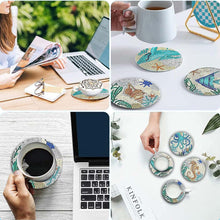 Cargar imagen en el visor de la galería, Posavasos Diamond Painting 5D submarino