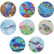 Cargar imagen en el visor de la galería, Posavasos Diamond Painting 5D Pájaros