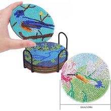 Cargar imagen en el visor de la galería, Posavasos Diamond Painting 5D Pájaros