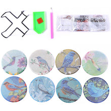 Cargar imagen en el visor de la galería, Posavasos Diamond Painting 5D Pájaros