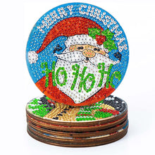Cargar imagen en el visor de la galería, Posavasos Diamond Painting 5D Conjunto de Navidad 2