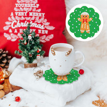 Cargar imagen en el visor de la galería, Posavasos Diamond Painting 5D con Navidad