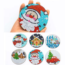 Cargar imagen en el visor de la galería, Posavasos Diamond Art Navidad