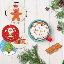 Cargar imagen en el visor de la galería, Posavasos Diamond Painting 5D Navidad