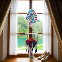 Cargar imagen en el visor de la galería, Carillón Diamond Painting con Dragón