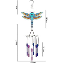 Cargar imagen en el visor de la galería, Carillón Diamond Painting con Libélula