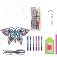 Cargar imagen en el visor de la galería, Carillón Diamond Art Mariposa