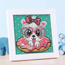Cargar imagen en el visor de la galería, Diamond Painting 5D Perro con Gafas con Marco de Foto