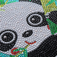 Cargar imagen en el visor de la galería, Diamond Painting con Panda para Niños con Marco de Fotos