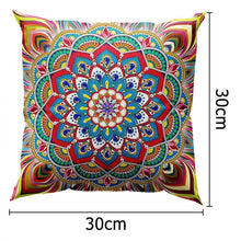 Cargar imagen en el visor de la galería, Funda de Cojín Diamond Painting 5D 30x30 cm Mandala